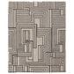 Feizy Gansett 9"6" x 13"6" Beige and Brown Area Rug, , large