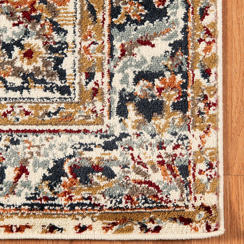 Amer Rugs Allure 2&#39; x 3&#39; Ivory and Navy Blue Area Rug, , large