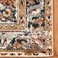 Amer Rugs Allure 2" x 3" Ivory and Navy Blue Area Rug, , large