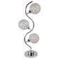 Crown Mark 3-Globe Table Lamp in Chrome, , large