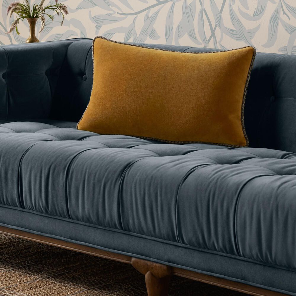 Loloi Liza 13&quot; x 21&quot; Lumbar Throw Pillow in Gold, , large