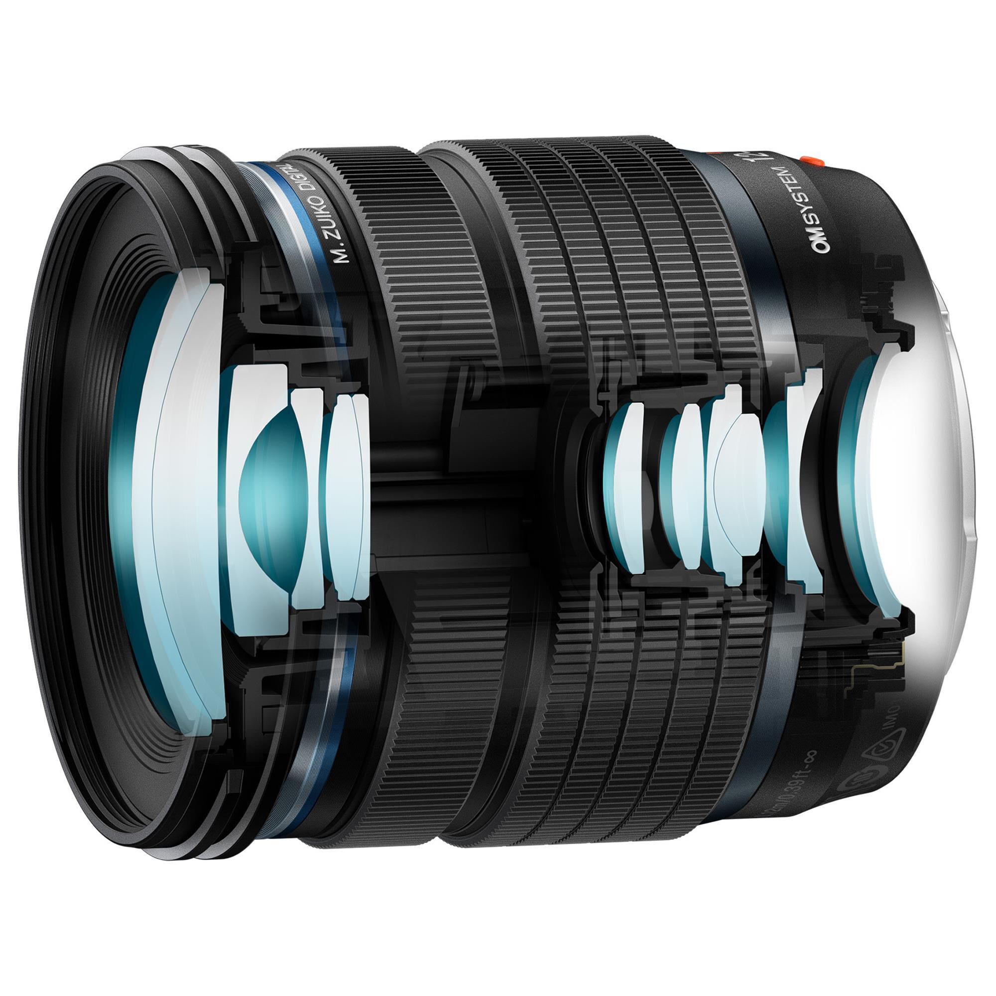 OM System M.Zuiko Digital ED 12-45mm f/4.0 Pro Lens in Black
