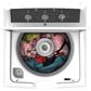 GE Appliances 4.3 Cu. Ft. Top Load Washer in White and Black Stainless, , large