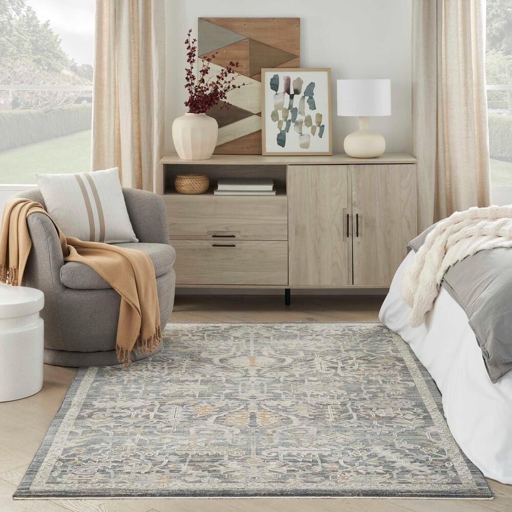 Nourison Lynx 12&#39; x 15&#39;9&quot; Navy and Multicolor Area Rug, , large