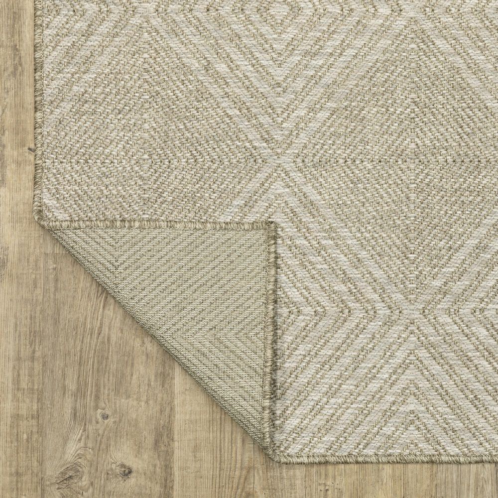 Oriental Weavers Tortuga TR05A 1&#39;10&quot; x 7&#39;6&quot; Beige Runner, , large