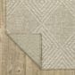 Oriental Weavers Tortuga TR05A 1"10" x 7"6" Beige Runner, , large