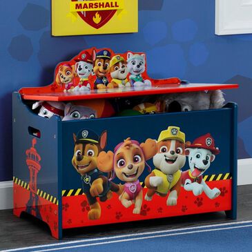 Delta Paw Patrol Deluxe Toy Box in Navy and Red, , large