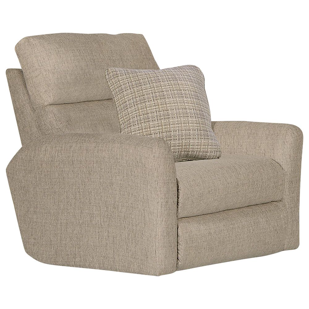 Catnapper McPherson Glider Recliner in Buff, , large