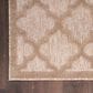 Nourison Easy Care 8" x 10" Natural Beige Indoor/Outdoor Area Rug, , large