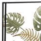 Maple and Jade 30" x 30" Tall Cut-Out Leaf Wall Decor with Intricate Laser Cut Designs in Black and Green, , large