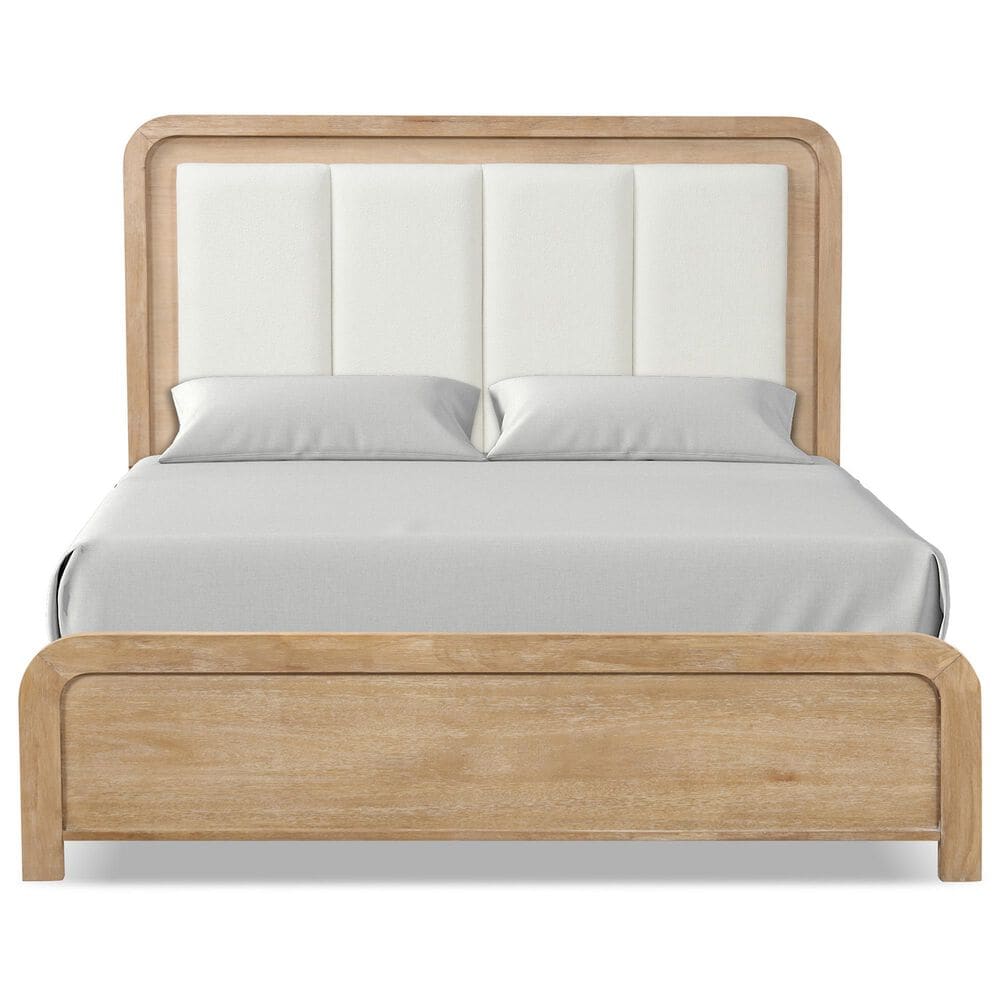 Furniture of America Handforth Queen Panel Bed in Natural, , large