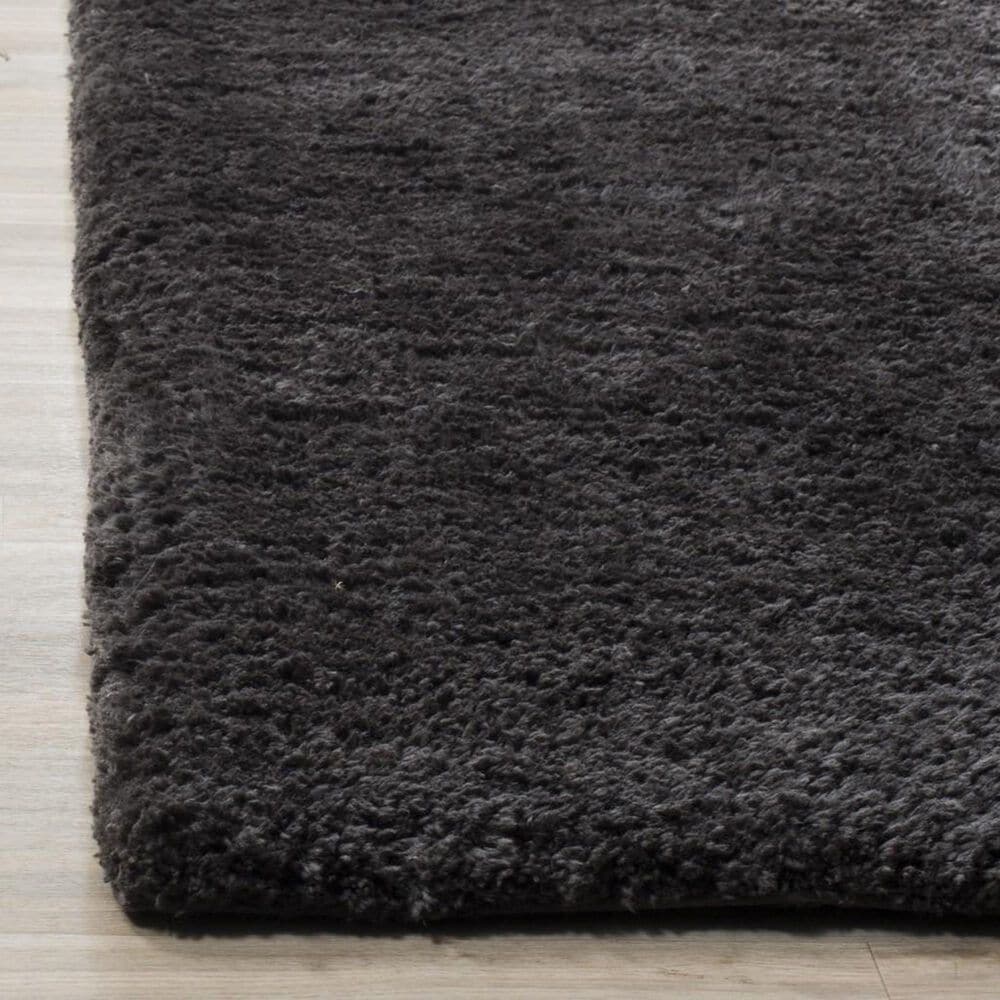 Safavieh Sheep Shag SSG120C 4&#39; x 6&#39; Charcoal Area Rug, , large