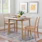 Linon Home Decor Brenton 3-Piece Rectangular Dining Set in Grey Wash, , large