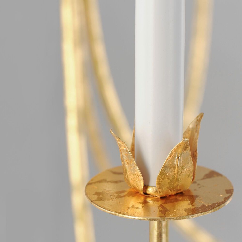 Maxim Lighting Paloma 5-Light Chandelier in Gold Leaf, , large