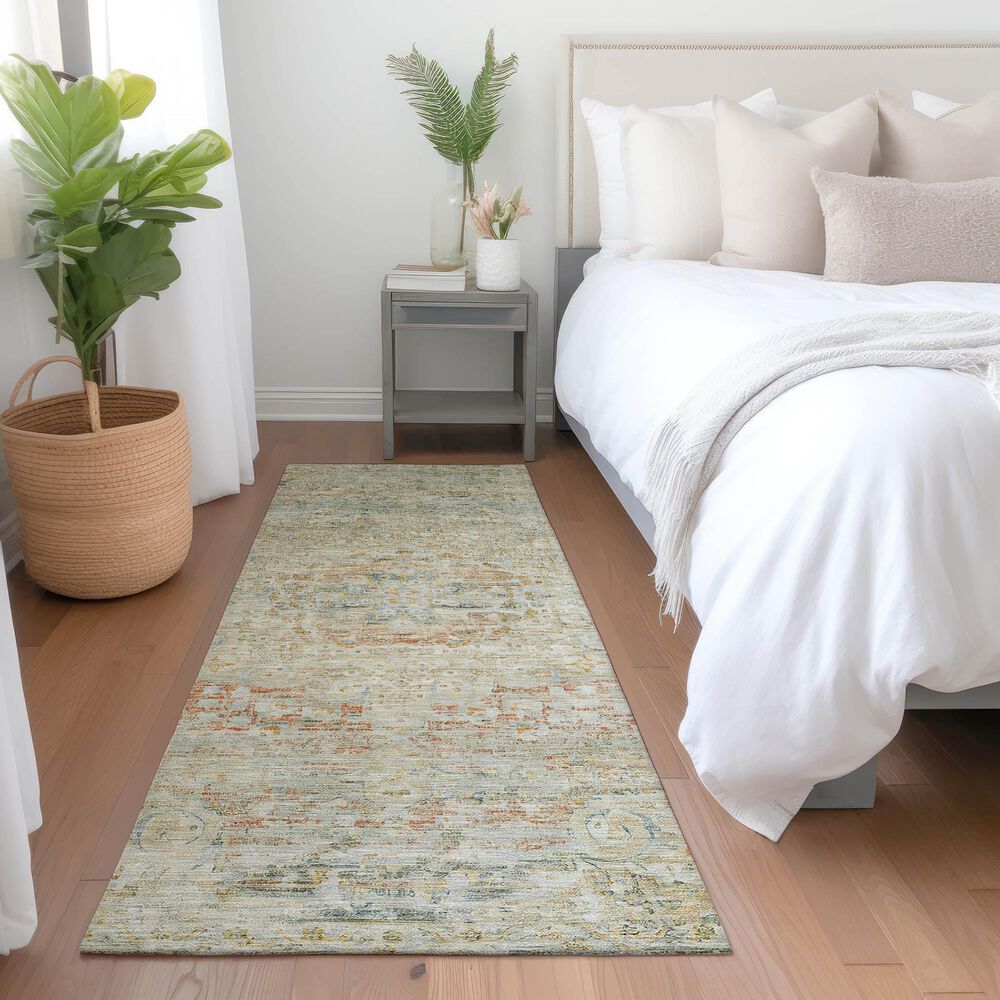 Dalyn Rug Company Tabrook TB1 Tan 2&#39;3&quot; x 7&#39;6&quot; Runner, , large