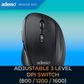 Adesso Wireless Ergonomic Mouse with Copilot AI Button in Black, , large