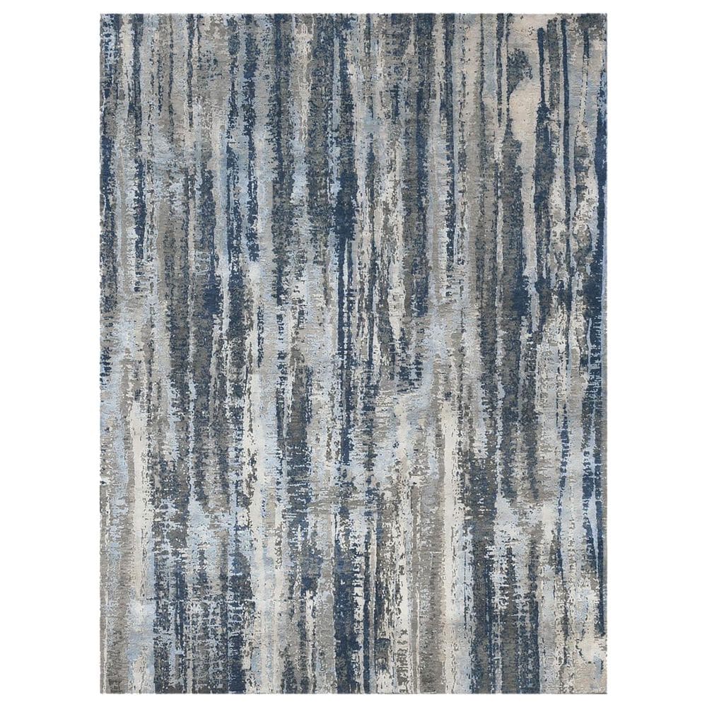 Amer Rugs Mystique 10" x 14" Blue Area Rug, , large