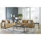ASHLEY Erinslane Stationary Sofa and Loveseat Set in Honey, , large