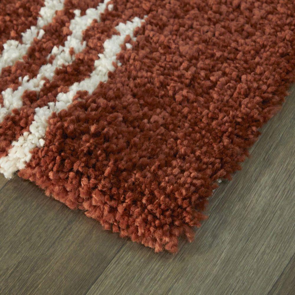 Balta Rugs Rupa 3090663 5&#39;3&quot; x 7&#39; Rust Area Rug, , large