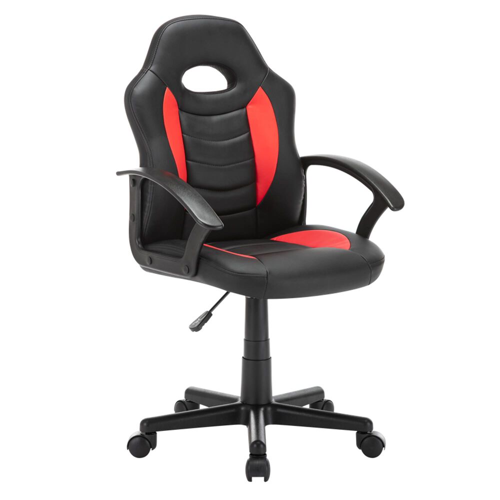 New Era Holding Group LTD Desk Chair in Black and Red, , large