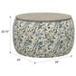 Emerald Home Furnishings Cecily Storage Ottoman in Blue Meadow, , large