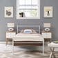 Modway Alina Twin Platform Bed Frame in White, , large