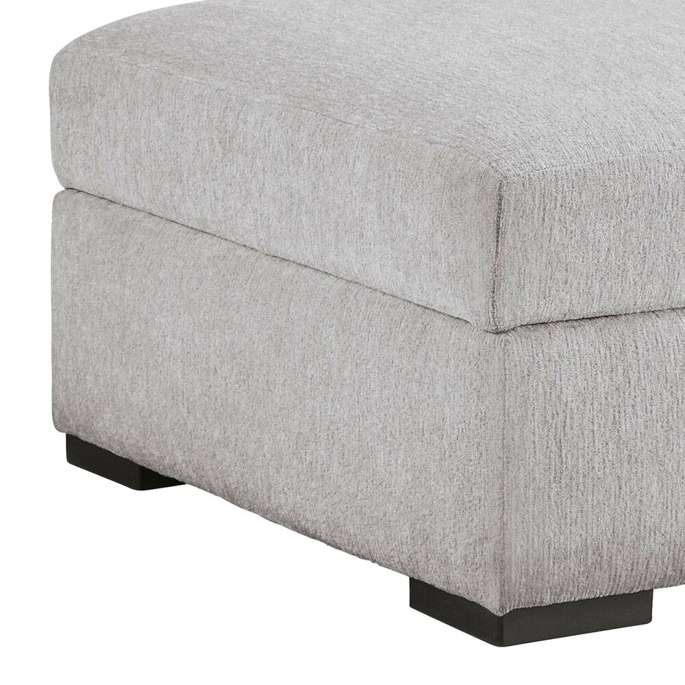 Ashley Gabyleigh Ottoman with Storage in Nickel, , large
