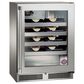 Perlick Signature Series 24" Marine Wine Reserve with Right Hinge Glass Door in Stainless Steel and Panel Ready, , large