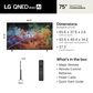 LG 75" Class QNED evo AI QNED84B Mini LED 4K Smart TV, , large