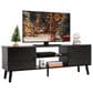 FDW 53.5" TV Stand in Black, , large
