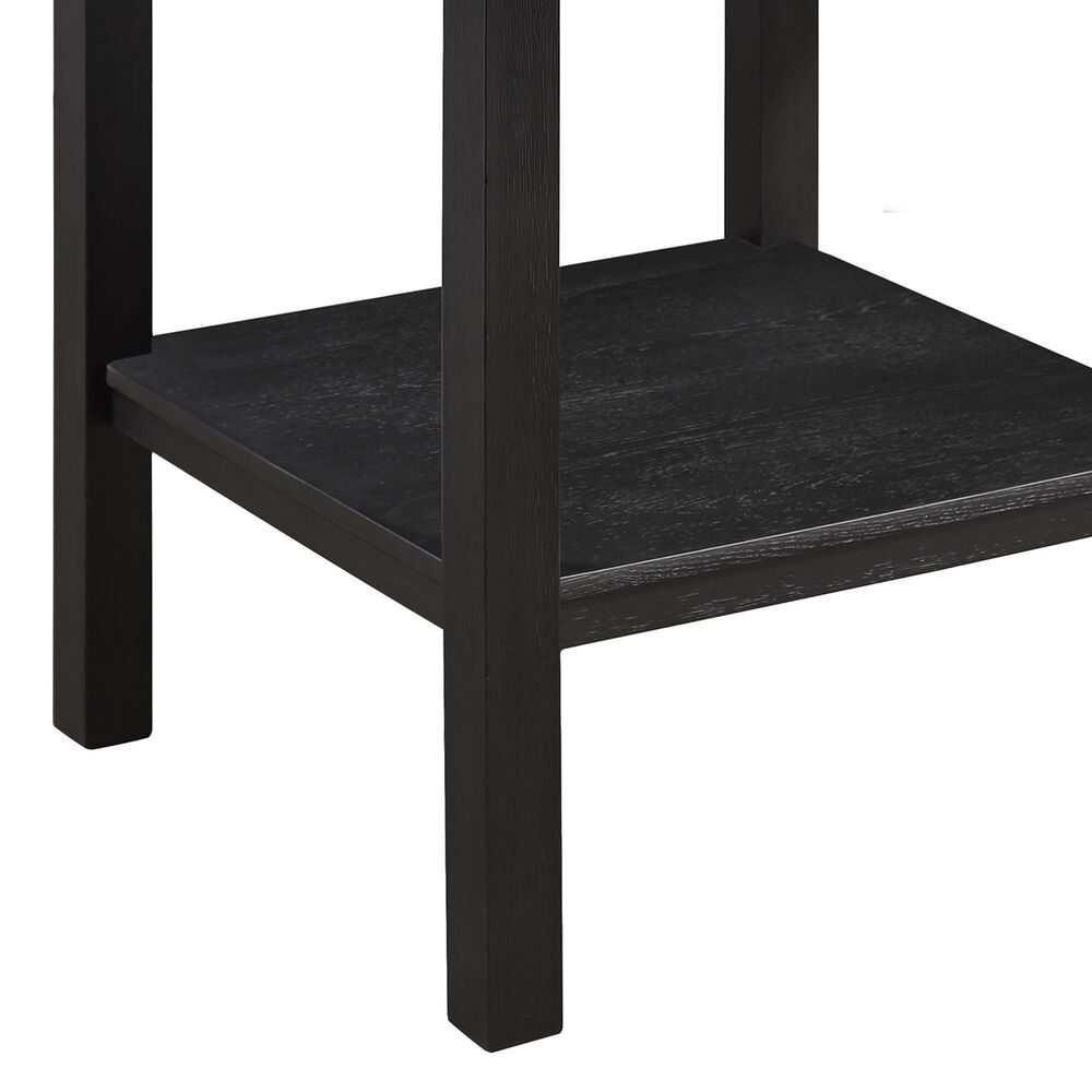 Crown Mark Guthrie Counter Height Table in Charcoal - Table Only, , large