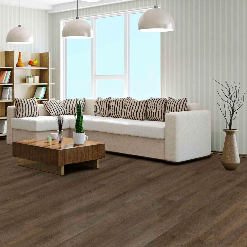 Adleta Grandstand Russet 7&quot; x 48&quot; Luxury Vinyl Plank, , large