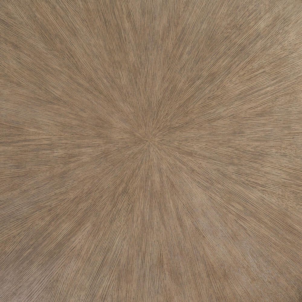 Lexington Furniture Zanzibar Regent Round Dining Table in Medium Taupe and Deep Espresso - Table Only, , large