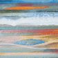 Safavieh Barbados Abstract Sunset 3"3" x 5" Light Blue and Pink Indoor/Outdoor Area Rug, , large