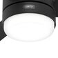 Hunter Gilmour 44" Outdoor Ceiling Fan with LED Lights in Matte Black, , large