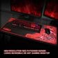 Enhance Pathogen XXL Extended Large Gaming Mouse Pad in Red and Black, , large