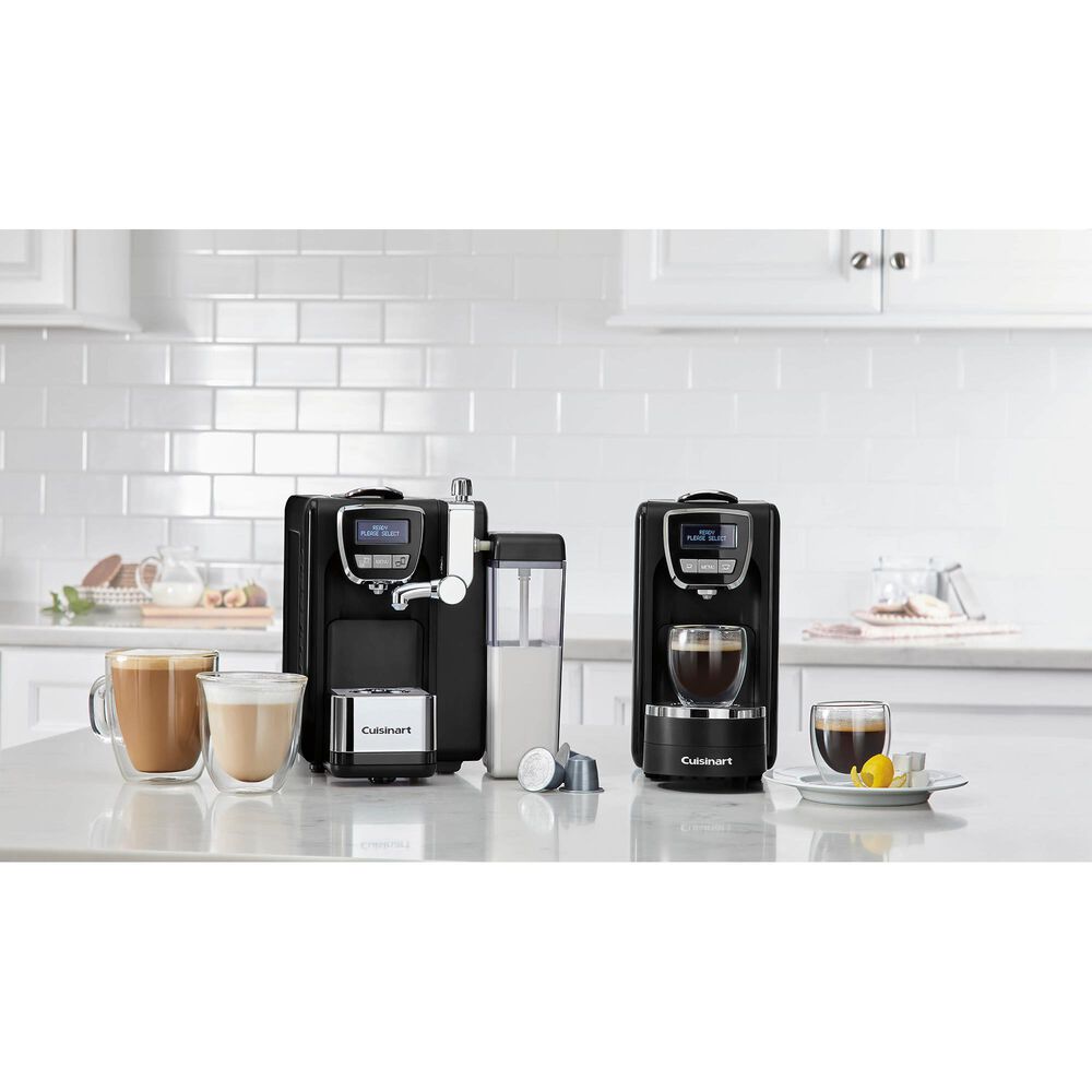 Cuisinart Defined, Cappuccino with Latte Espresso Machine in Black and