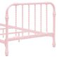 Furniture of America Wren Twin Spindle Kids Bed in Pink, , large