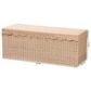 Baxton Studio Damita Storage Bench in Natural, , large