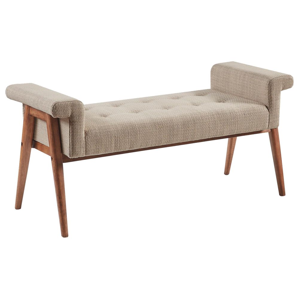 Hampton Park Mason Accent Bench in Tan, , large