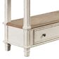Ashley Realyn Bookcase in Brown and White, , large