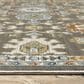 Oriental Weavers Keira Grey and Multicolor 5"3" x 7"6" Area Rug, , large