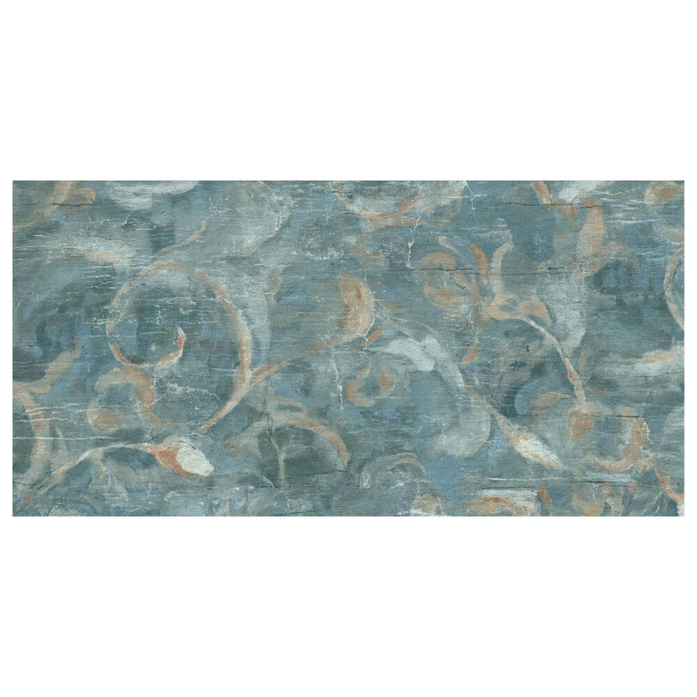 Emser Unified Tapiz Aqua 24" x 47" Glazed Porcelain Tile, , large