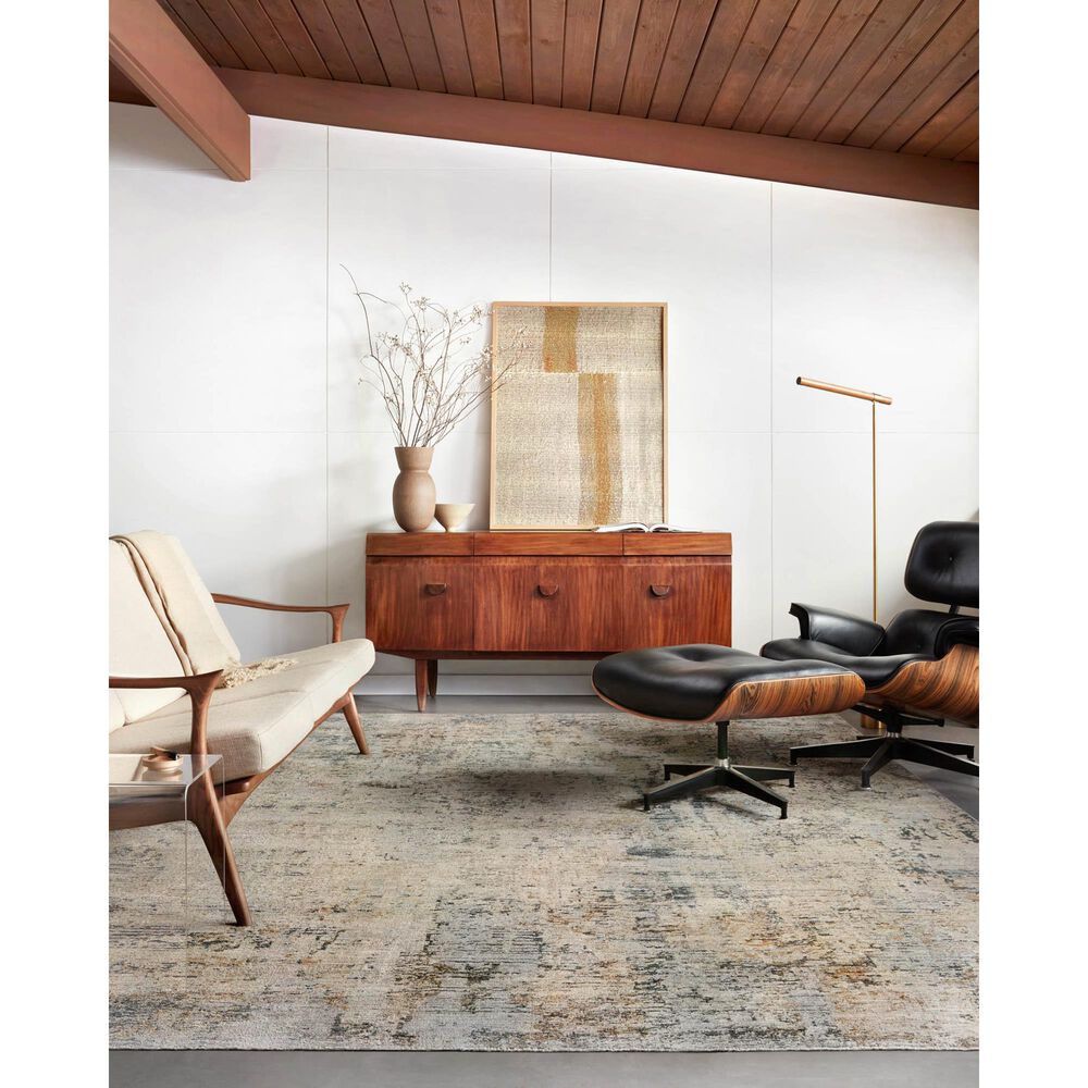 Loloi Axel 7&#39;10&quot; x 10&#39;2&quot; Beige and Sky Area Rug, , large