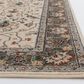 Central Oriental Minerva Alonso 5" x 7"3" Alabaster and Storm Area Rug, , large