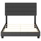 Accent Ravenna Full Upholstered Bed in Charcoal, , large