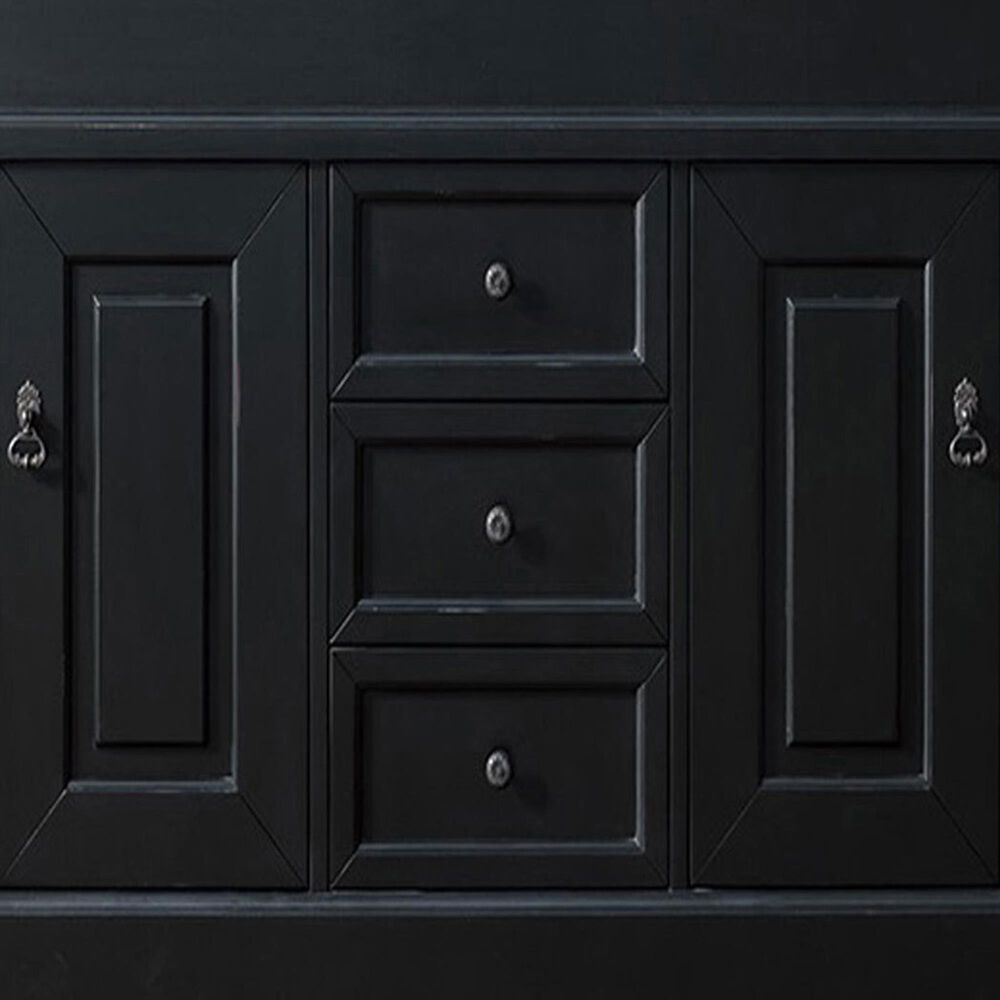 James Martin Vanities Brookfield 72&quot; Double Bathroom Vanity in Antique Black with 3 cm Charcoal Soapstone Quartz Top and Rectangle Sink, , large
