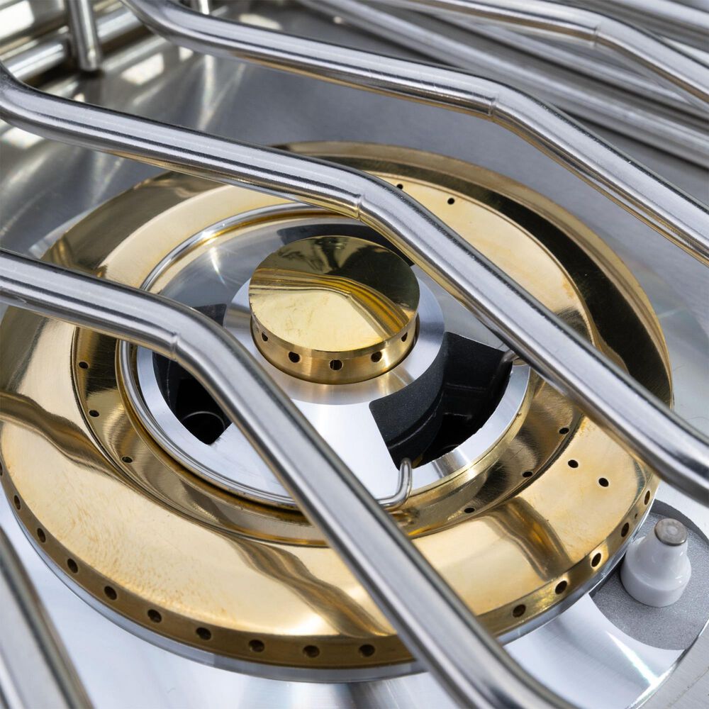 Coyote Outdoor 12&quot; Built-In Double Liquid Propane Side Burner in Stainless Steel, , large