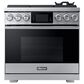 Dacor Modernist 36" Pro Gas Range with Natural Gas in Silver Stainless Steel, , large