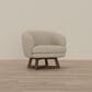 Golden Wave Furniture Moira Swivel Chair in Sand, , large